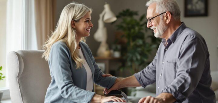 aide à domicile aux personnes agées